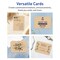 Avery Kraft Brown Invitation Cards, 5" x 7" Rectangle Rounded Corners